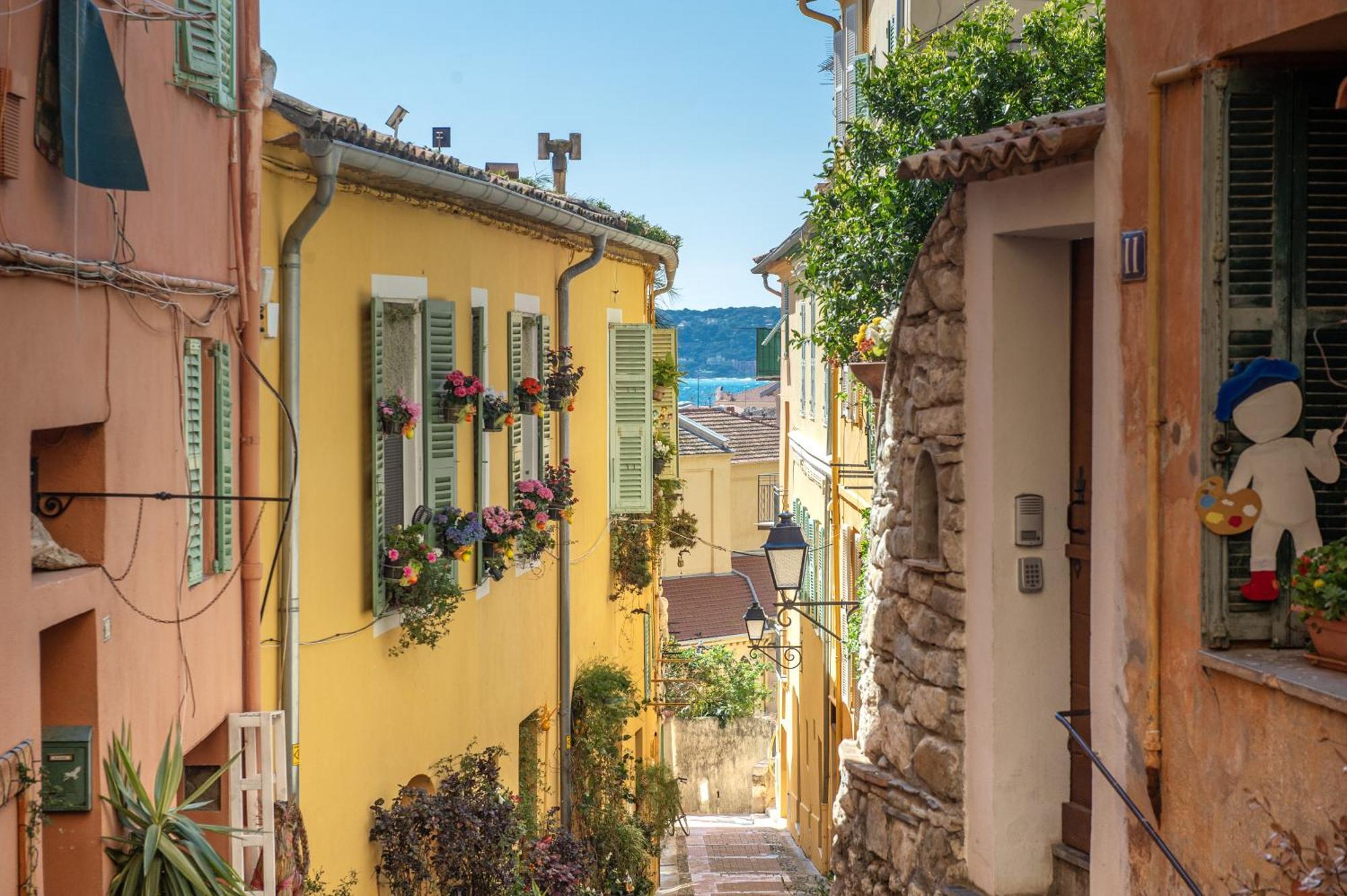 Palm Riviera - Vieille Ville De Menton - Vue Mer Экстерьер фото