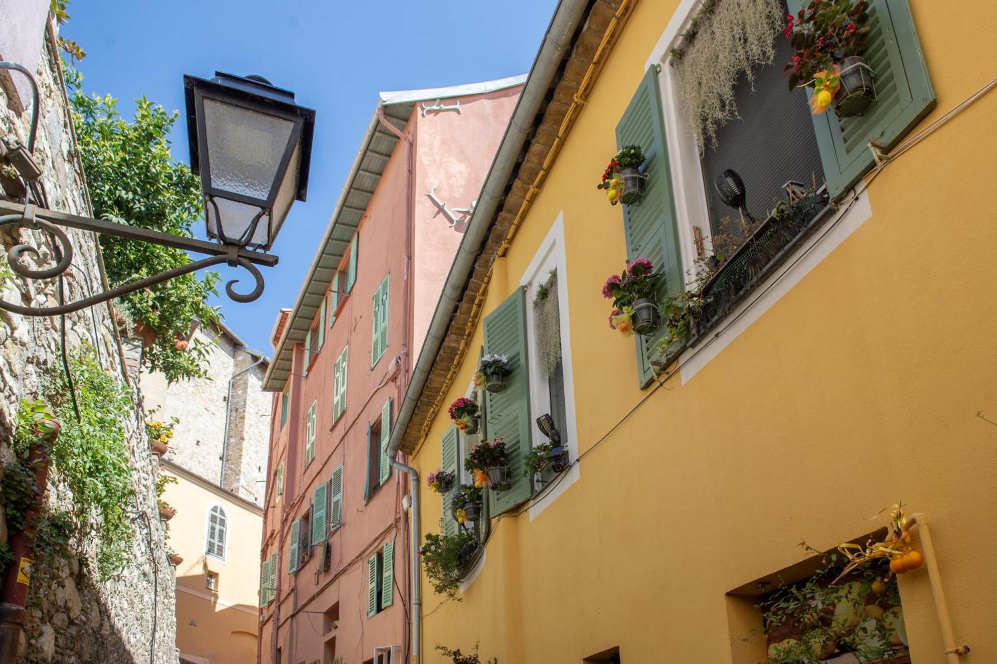 Palm Riviera - Vieille Ville De Menton - Vue Mer Экстерьер фото