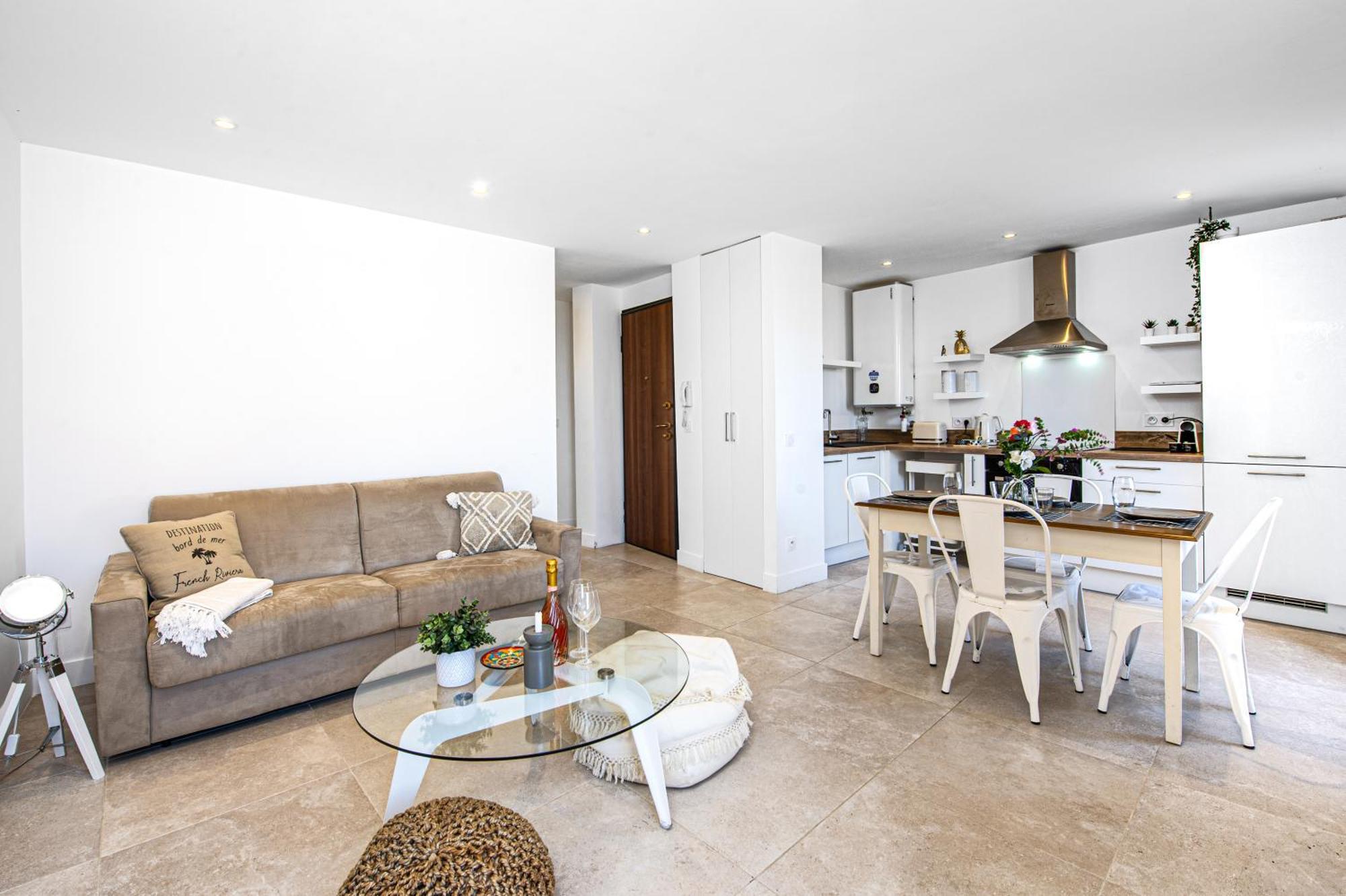 Palm Riviera - Vieille Ville De Menton - Vue Mer Экстерьер фото