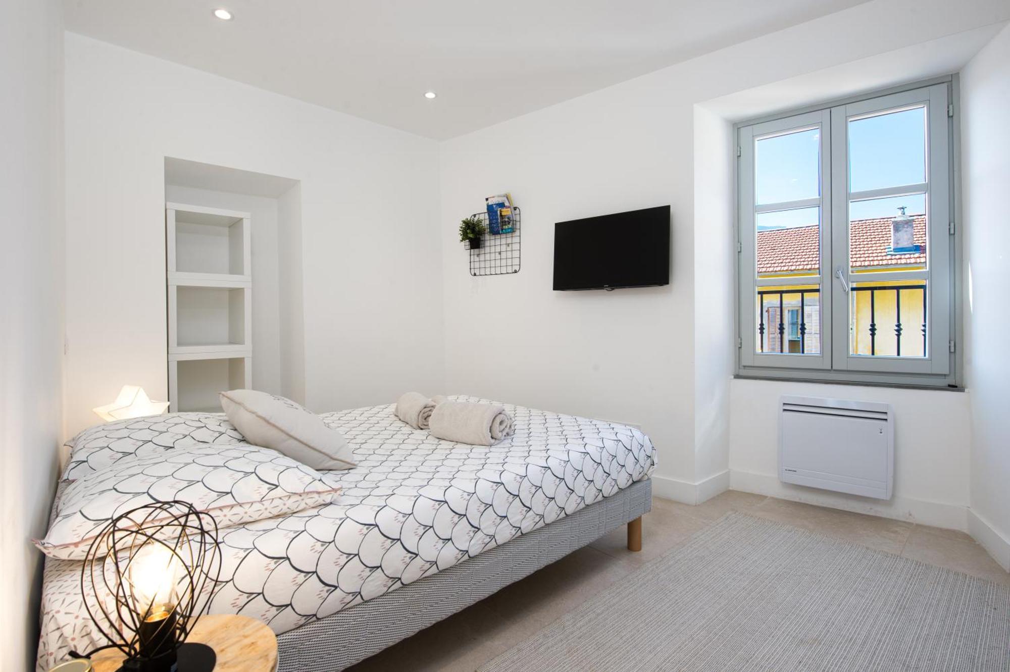 Palm Riviera - Vieille Ville De Menton - Vue Mer Экстерьер фото